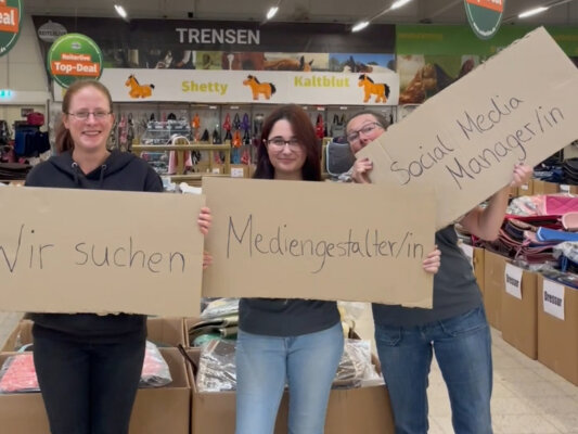 Wir suchen Verstärkung - jobs mediengestalter social media manager