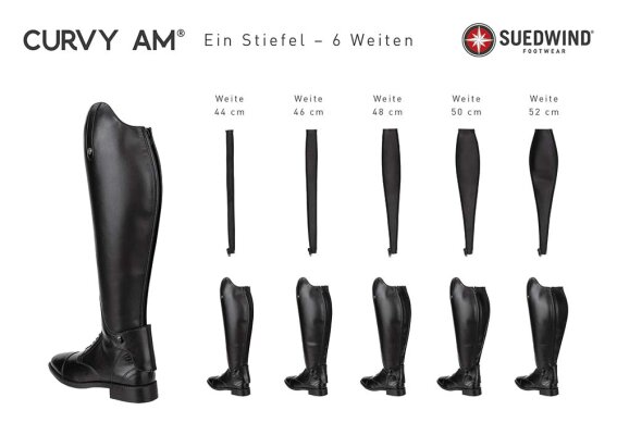 Jetzt neu. Der Curvy AM Stiefel - Curvy AM Stiefel