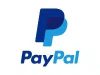 Paypal Logo - Ein dunkelblaues P auf hellblauem P , darunter "Pay" in dunkelblau und "Pal" in hellblau
