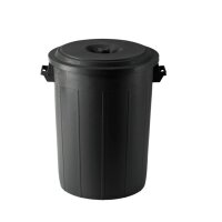 Futtertonne mit Deckel, 70 ltr