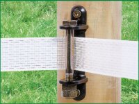 10x AKO Eckisolator mit Zusatzbügel