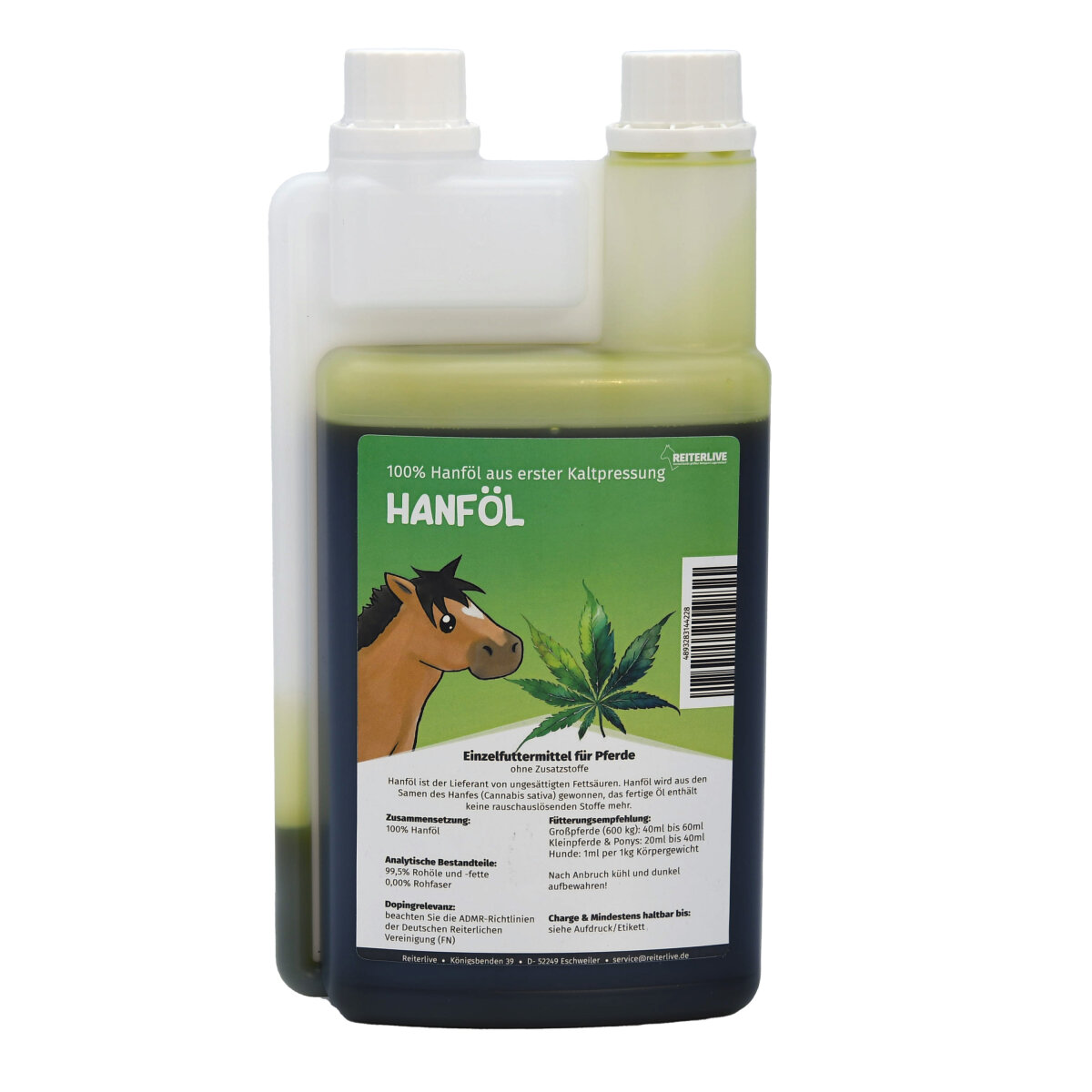 Reiterlive Hanfl 1L, 19,90