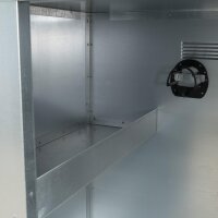 Reiterlive Turnierschrank Berlin Edelstahl Karo120x100x60cm