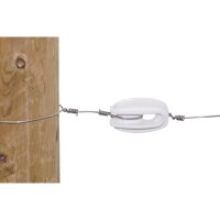 10x AKO Abspannisolator Polyamid für Stahldraht