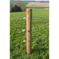 10x AKO Abspannisolator Polyamid für Stahldraht