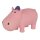 Latexspielzeug Cool Pig, pink, 13x5x8cm