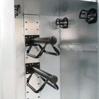 Reiterlive Turnierschrank Stuttgart VZ 116x120x60cm +1 Schublade+ TÜRE RAL moosgrün