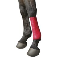 EquiLastic selbsthaftende Bandage, 10 cm breit rot