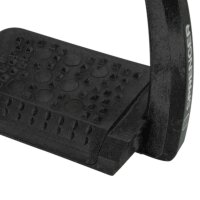 Sprenger Aero-Steigbügel schwarz eloxiert -12cm-