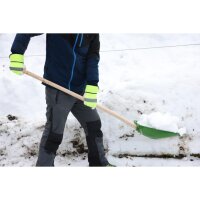 Schnee- und Getreideschaufel mit Aluminiumstiel und D-Griff