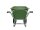 Compactkarre PE 170 l 2 Rad grün