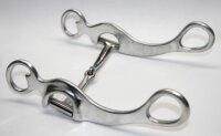 Alu Shank Snaffle Bit