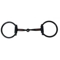 D-Ring Snaffle Bit - Sweet Iron - Copper Inlay