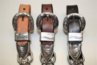 Kinnketten - Show - doppelte Kette mit Silber