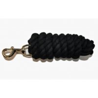 Eco Poly Strick - Brass Snap schwarz