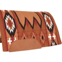 "Mustang" - Laredo Wool Pad - Tan Wool Bottom -...