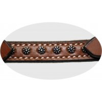Kinnriemen - Show - Rowel Concho Tack - MITTEL
