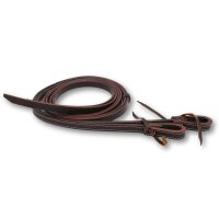 Split Reins Westernzügel, dark oiled, Breite 5/8, 16...