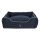 Hundebett -Buddy Robust-  schwarz/grau L