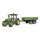 Bruder John Deere 5115M mit Bordwandanhänger