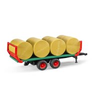 Bruder Ballentransportanhänger mit 8 Rundballen