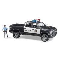 Bruder RAM 2500 Polizei Pickup mit L+S-Modul und Polizist