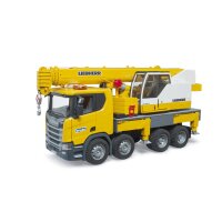 Bruder Scania Super 560R Liebherr Kran-LKW mit L+S Modul