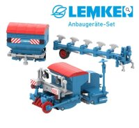 MunichBricks LEMKEN Traktoren-Geräte Set