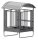 Reiterlive Profi Viereckraufe mit Sicherheitsfressgitter 1,50m x1,50m