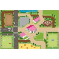 Spielteppich Reitschule XXL