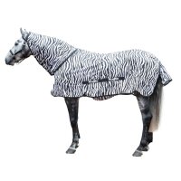 Fliegendecke Zebra inkl. Halsteil, 145cm