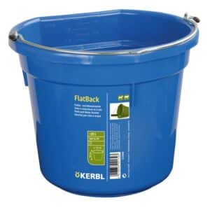 Futter- und Wassereimer FlatBack blau